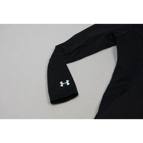 Under Armour SoftShell Jacket Rockstar Energy Windbreaker Full Zip Womens Large - Picture 6 of 12